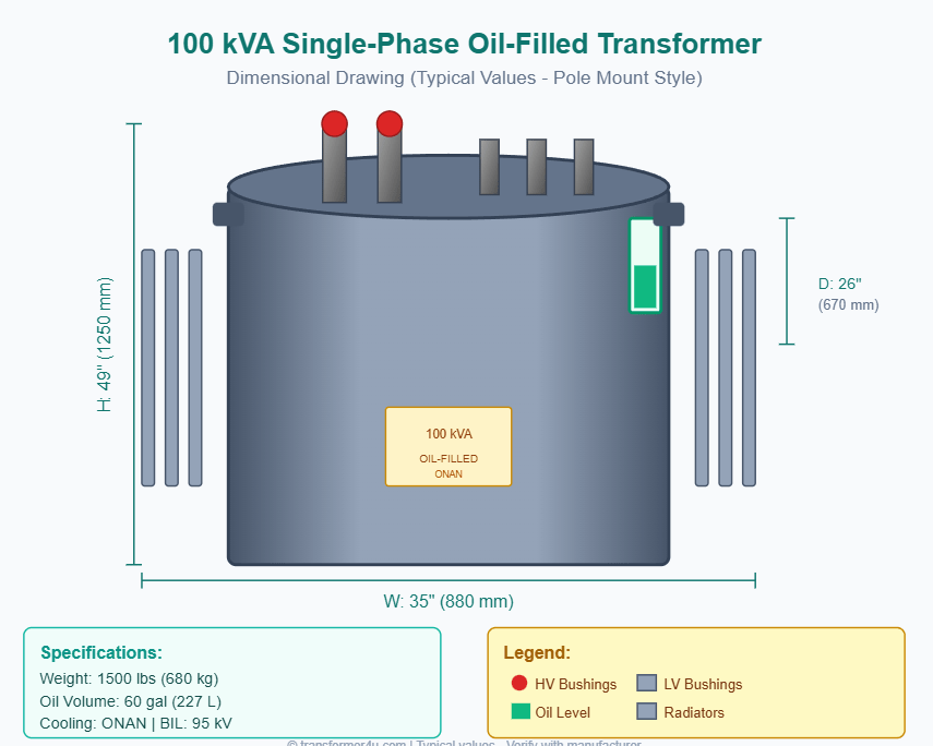100-0-kva-single-phase-oil-filled-transformer-dimensions