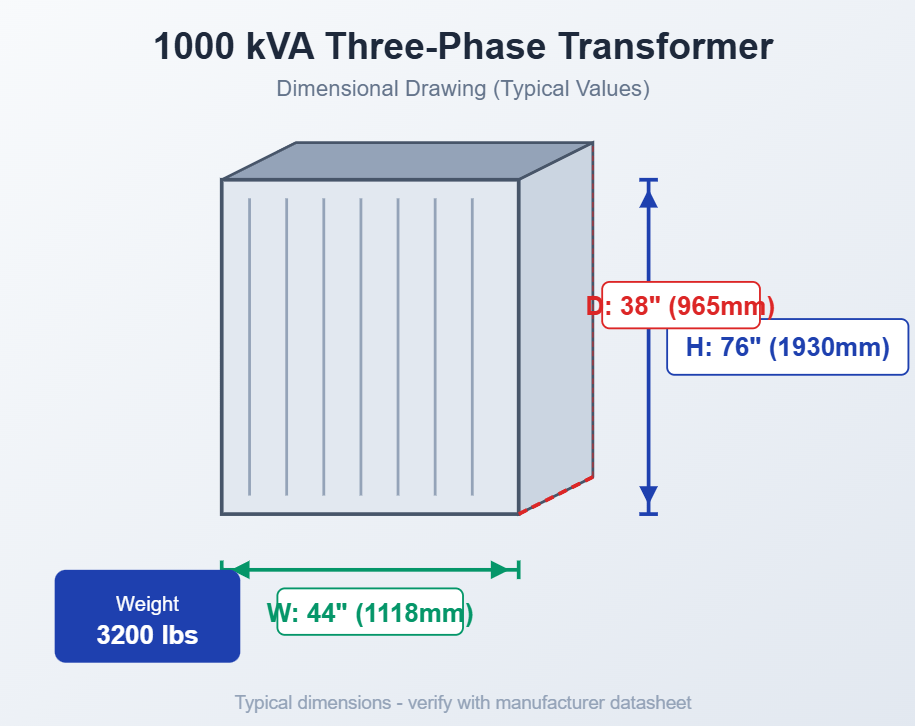 1000-0-kva-three-phase-transformer-dimensions