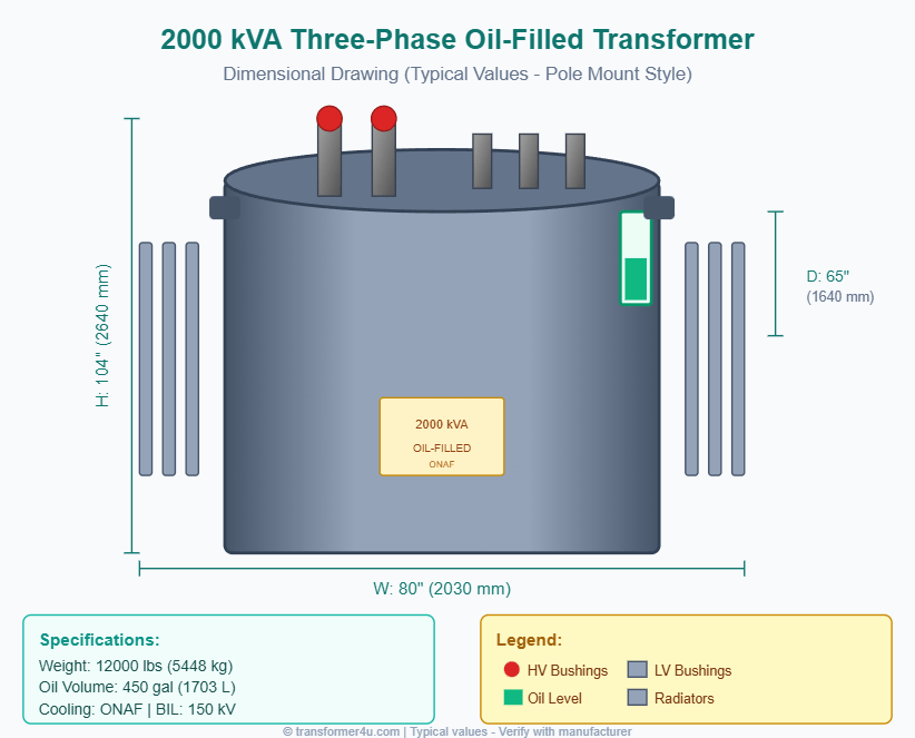 2000-0-kva-three-phase-oil-filled-transformer-dimensions