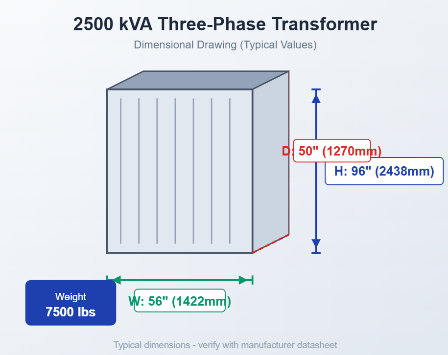 2500-0-kva-three-phase-transformer-dimensions