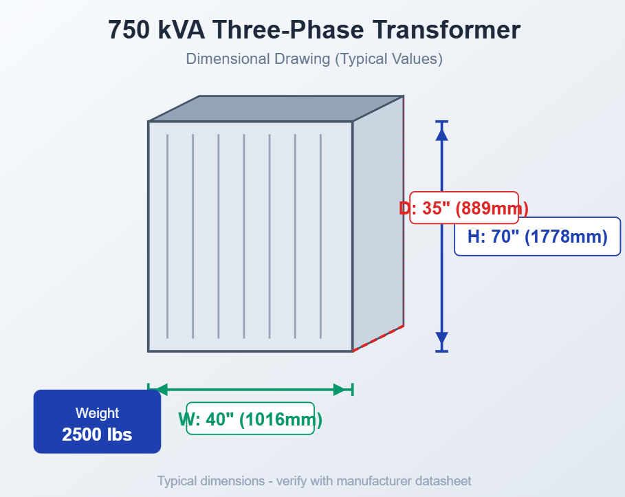 750-0-kva-three-phase-transformer-dimensions