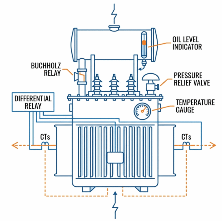 Transformer Protection: Complete Guide to Protection Systems & Relays ...